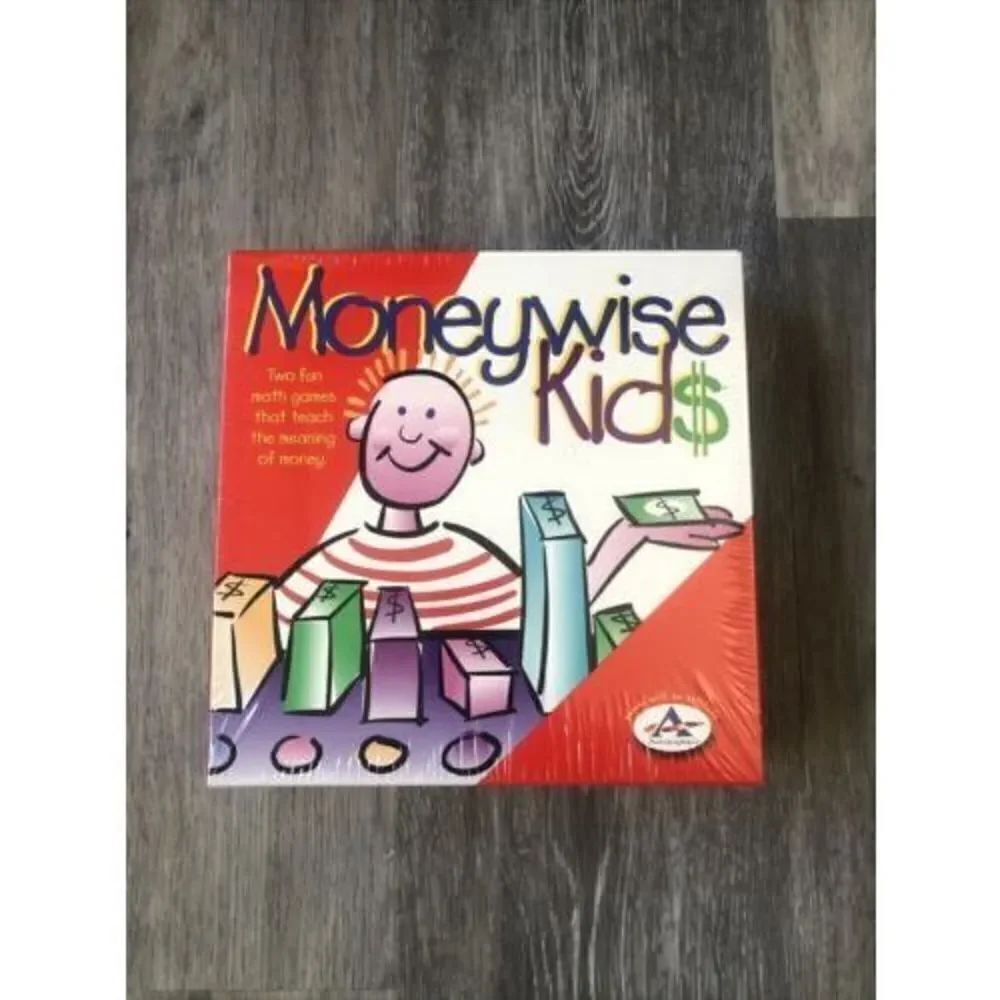 Aristoplay Moneywise Kids Game Learning Money - 2 Fun Games in One
